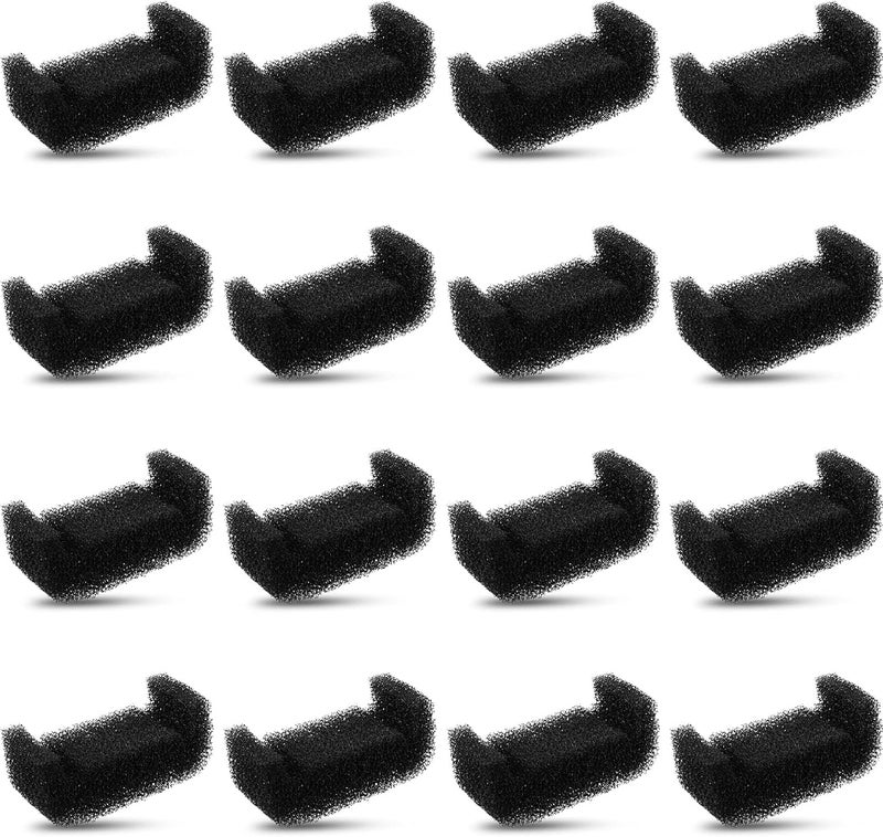 Outus 16 Pieces Sponge Filter for Cat Water Fountain Replacement Pet Fountain Foam Filter Cat Drinking Fountain Sponge Foam Filter for Pet Dog Cat Fountain - Image 1