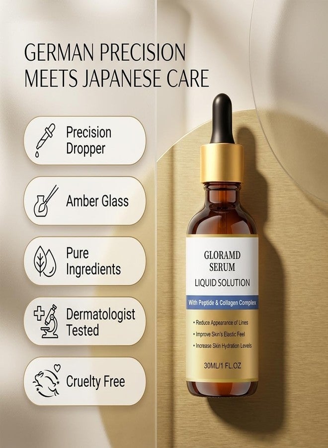 Aiwejay Gloramd Face Lifting Serum 2 Pack- Gloramd Liquid Solution with Botanical Extracts & Collagen, Hydrating & Firming Facial Serum - Image 4