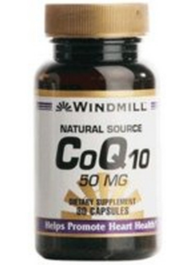 WINDMILL Co-Enzyme Q 10 50 mg Dietary Supplement Capsules by Windmill - 30 ea