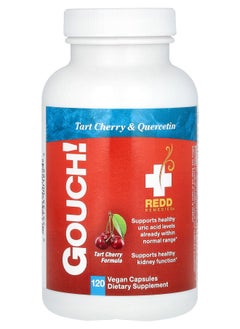 REDD REMEDIES Gouch! Tart Cherry & Quercetin 120 Vegan Capsules 