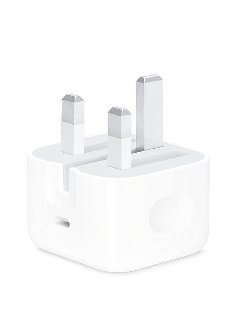 Type C Fast Charger PD 20W Power Adapter for iPhone 13/12/11/14 Series, Plug PD Power Adapter Wall Plug Compatible with iPhone 14 13, 13pro 12 Pro Max/12 Mini/SE (White)
