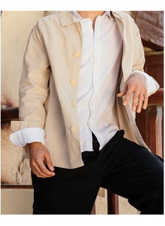 Plain Tailored Button-Up Shirt - pzsku/Z4AB97A4AE32E74EB5030Z/45/_/1739627827/ed90608e-0a4a-4f1f-8b2d-c4f4f2cf0e4a