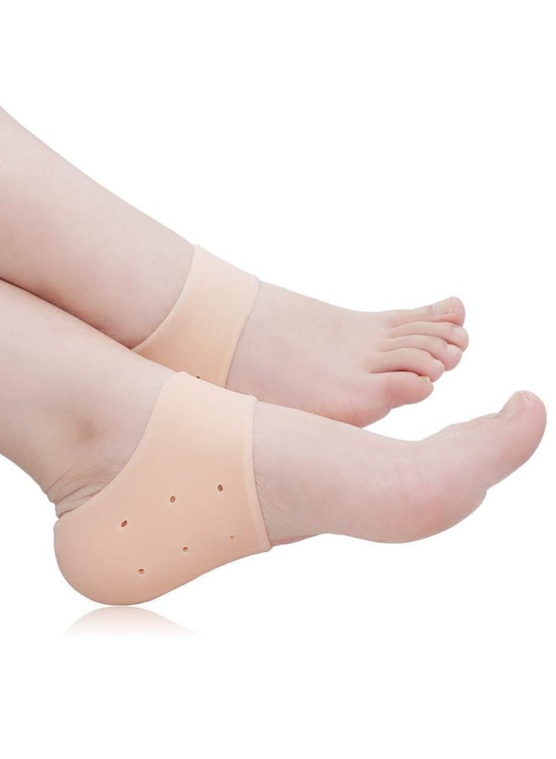 Gel Foot Heel Anti-Crack Sets – Protective Silicone Sleeve - Image 1