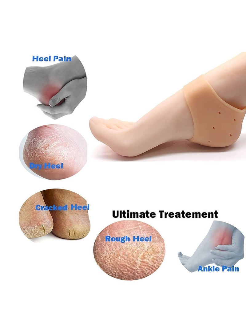 Gel Foot Heel Anti-Crack Sets – Protective Silicone Sleeve - Image 4