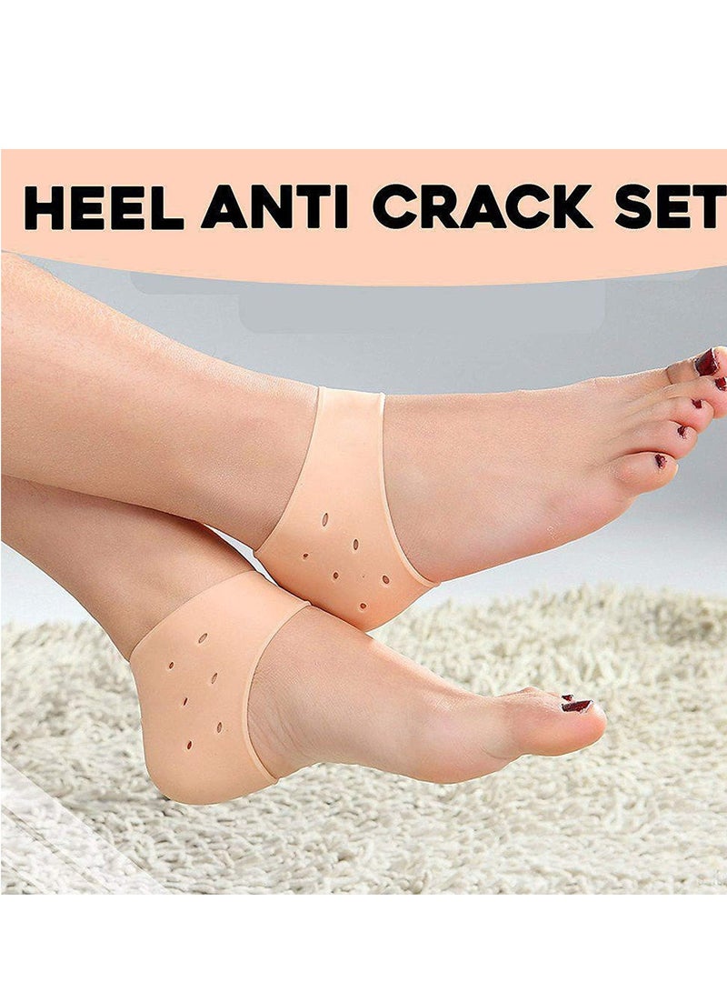 Gel Foot Heel Anti-Crack Sets – Protective Silicone Sleeve - Image 2