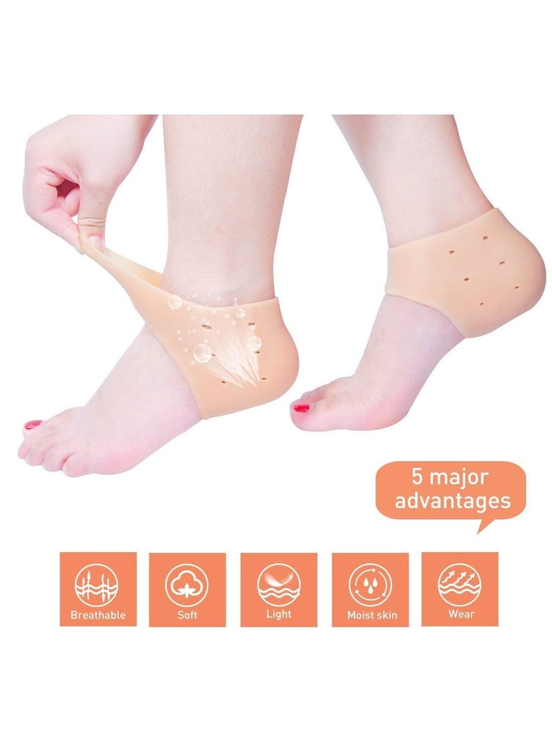 Gel Foot Heel Anti-Crack Sets – Protective Silicone Sleeve - Image 5