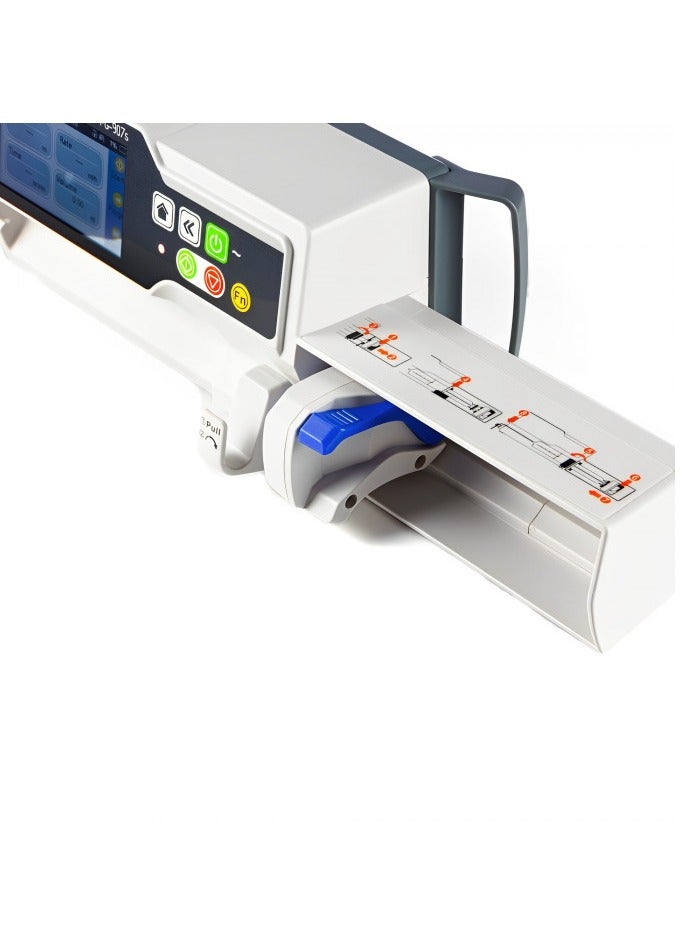ABRONN Syringe Pump PG-907s – 4.3” LCD Touch-Screen, Dual CPUs, Drug Error Reduction System (DERS), Automatic Syringe Size Detection (2-60ml), Anti-Reserve Motor Function, Wireless Wi-Fi Networking - Image 3
