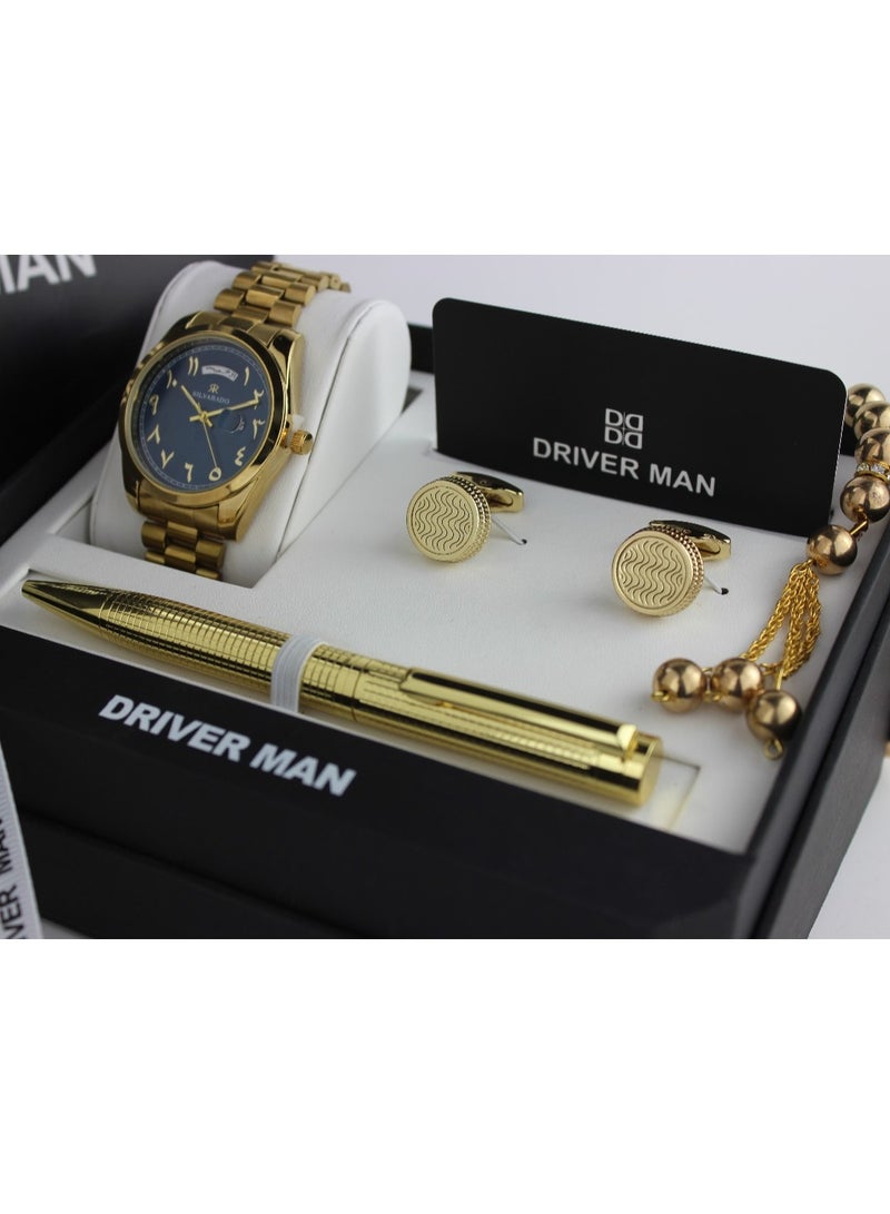MAN A luxurious four-piece men's watch set