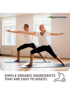 Health & Household Opportuniteas Organic Plant Based Protein Powder, 20G Pea, Pumpkin, Rice Vegan Organic Protein Powder Without Sugar, Creamy Chocolate, 1 Lb  - Image 4