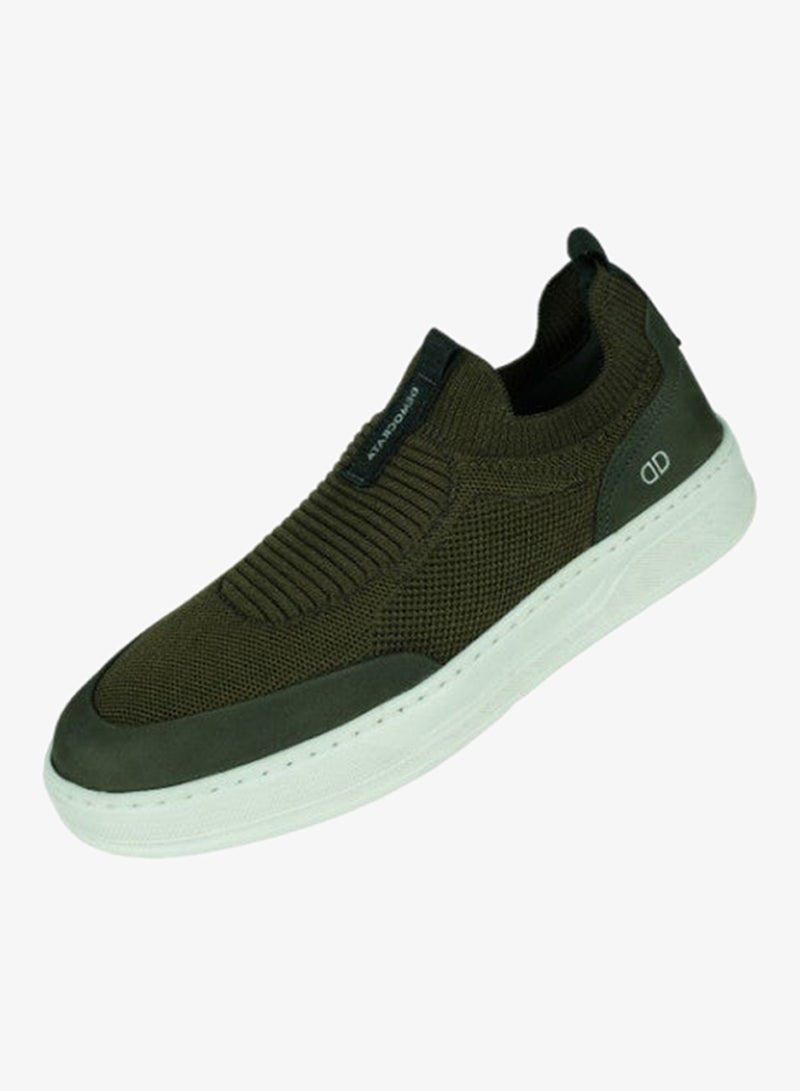 DEMOCRATA 032-122 Democrata Mens Sneakers Olive 122115-005 Olive - Image 3