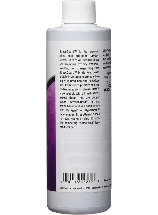 Seachem سيكم ستريسغارد لحماية طبقة المخاط - مخفض للضغط والسمية الناتجة عن الأمونيا 250 مل - Image 3