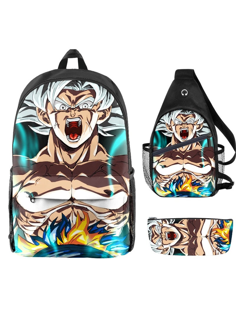 يمكن استخدام الحقائب المدرسية للطلاب والبالغين للرياضة - Dragon Ball-B - 199 - Image 1