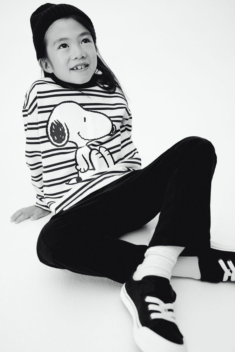 H&M Printed Long-Sleeved Jersey Top - Image 2