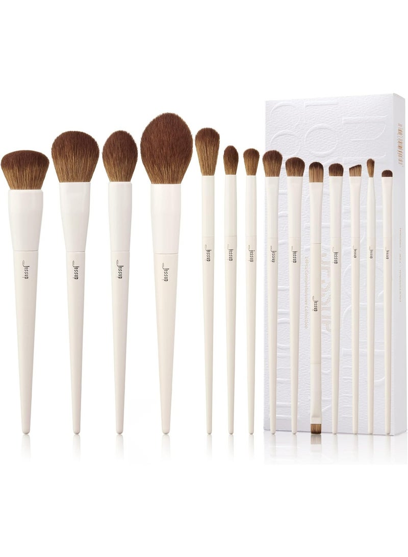 JESSUP 14pcs Brushes Set- Light Gray Comprehensive Collection