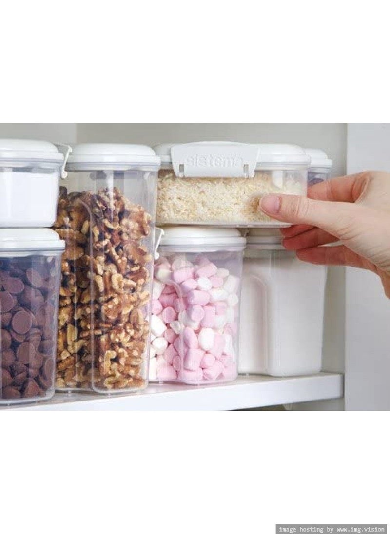 sistema - Sistema Bake It Mini Bakery 285ML, is stackable and perfect for storing smaller baking ingredients, and its Microwave, Dishwasher safe and BPA Free. - Image 1