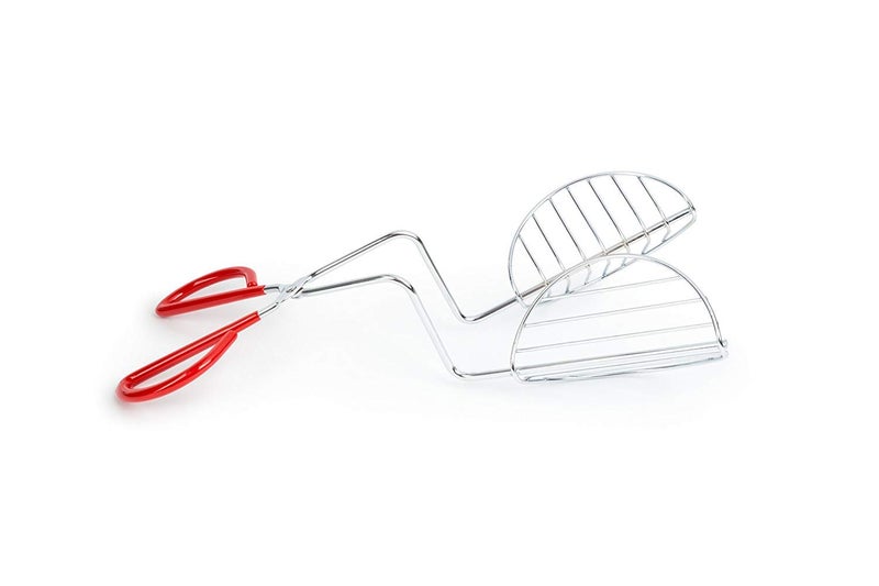 Fox Run Fox Run Brands ChromePlated Steel Taco PressMold 45 x 325 x 13 inches Metallic 