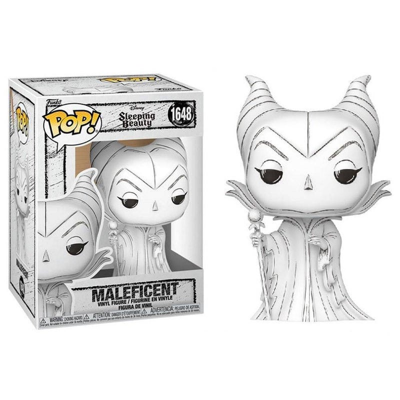 Funko POP! Disney Sleeping Beauty Maleficent (Sketched Deco) Vinyl Figure (11.2 cm) - Image 2