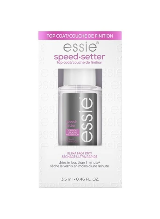 essie Essie Nail Polish Top Coat, Speed Setter 13.5Ml