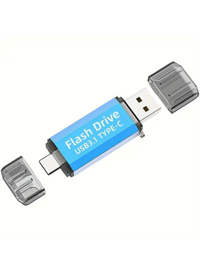 64GB 2 In 1 USB C Flash Drive High Speed up to 90MBs Dual OTG Thumb Drive Data Storage for Samsung Huawei MacBook Chromebook Pixel - Image 4
