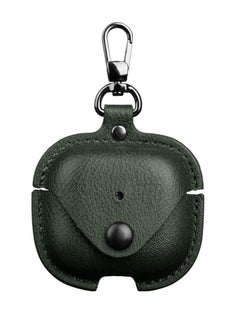 Case Compatible with Airpods 4 2024 PU Leather with Keyring Included Anti-scratch Protective Case Cover for Air pods 4 2024