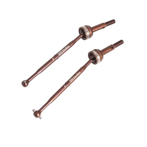 KYX Racing Hard Steel Front Drive Shaft Upgrades Parts Accessories for 1/10 Rc Crawler Tamiya Hotshot II - Image 2