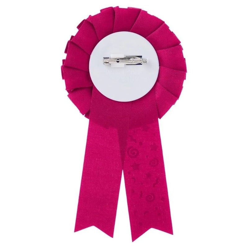 Unique Birthday Girl Red Fabric Award Badge - 7" (1 Pc), Perfect Celebration Accessory for Unforgettable Party - Image 3