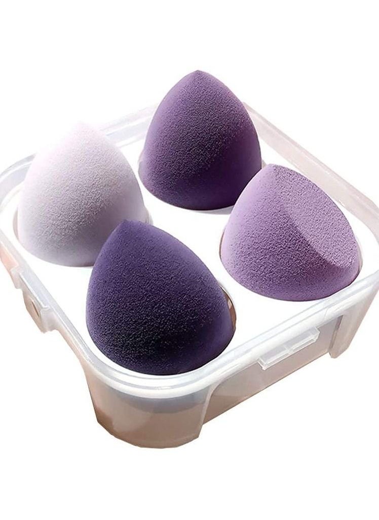 ORiTi - Makeup Sponge Set 4pcs Blender Multi-colored Beauty Foundation Blending - Image 1
