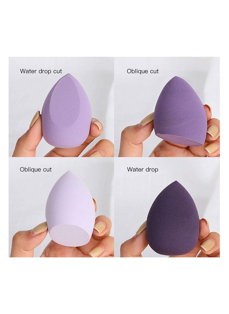 ORiTi - Makeup Sponge Set 4pcs Blender Multi-colored Beauty Foundation Blending - Image 1
