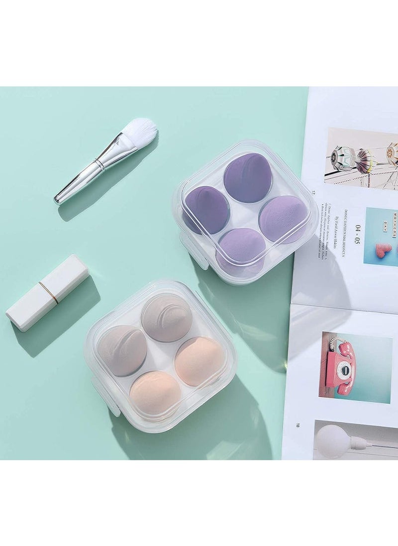 ORiTi - Makeup Sponge Set 4pcs Blender Multi-colored Beauty Foundation Blending - Image 1