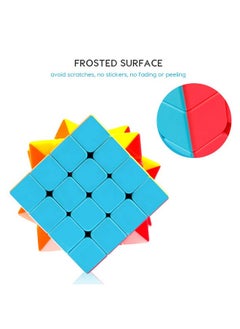 Coogam Coogam Qiyi 4x4 Speed Cube Stickerless Magic Puzzle Toy Gift for Kids and Adults Challenge (Qiyuan S Version)  - Image 2