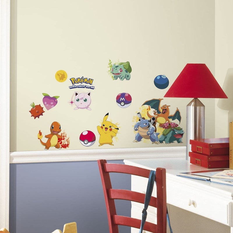 RoomMates RMK2535SCS Pokemon Iconic Peel and Stick Wall Decals - Image 2