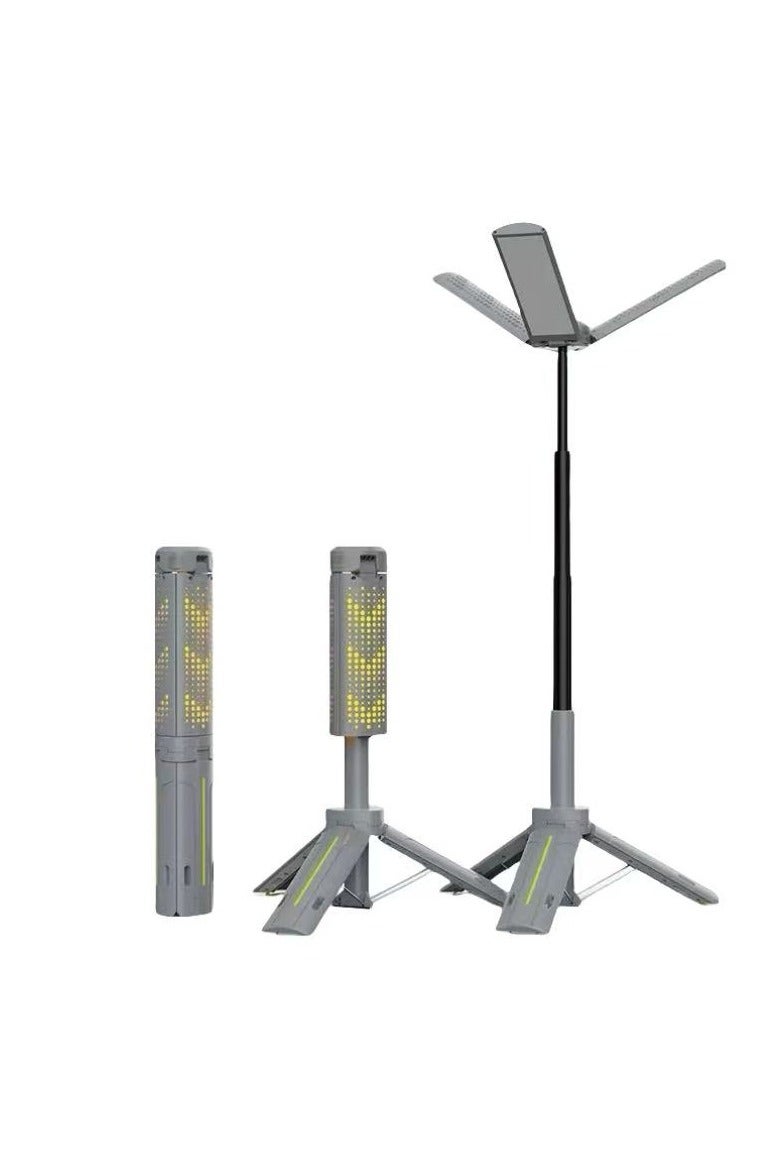 CityRiya-Long Portable Rechargeable Camping Light with Detachable Tripod,Multi-Functional Outdoor LED Light,Hanging Hiking Light,Telescopic LED Lantern - Cordless Multi-Functional Work Light with Adjustable Stand, 5 Colors for Outdoor Hiking, Camping, Emergency & Fishing - Image 1