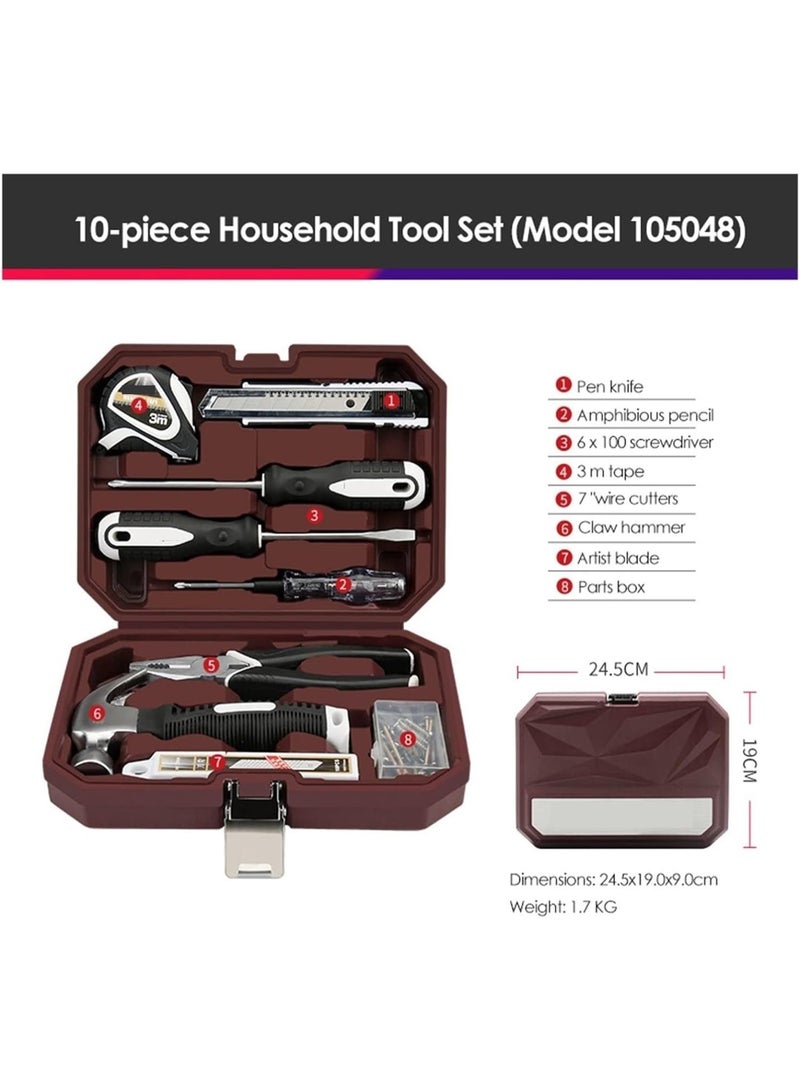 GGOOT Tool Box 10Pcs/28Pcs Mechanical Workshop Tools Set Home Repair Multi-tool Hand Tool Boxes Hardware Combination Kits for Metal Woodworking (Color : NRD105066 28Pcs) (Nrd105066 28pcs  - Image 5