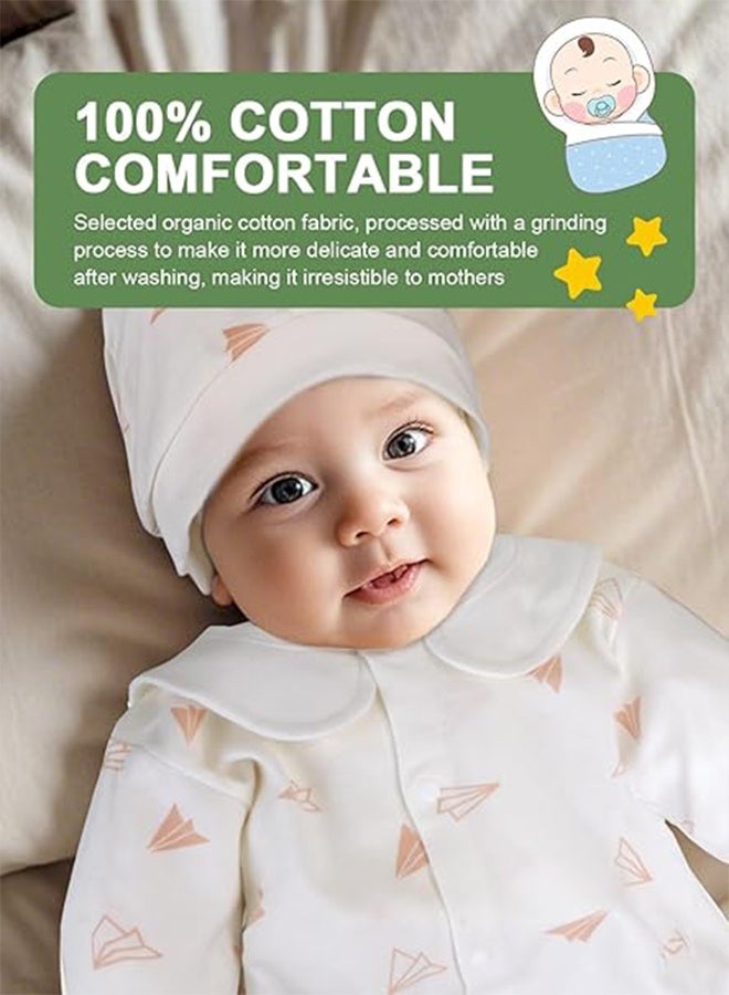 Beauenty 22 Pieces Premium Cotton Baby Clothes Accessories Set Fits Newborn To 3 Months - Image 2