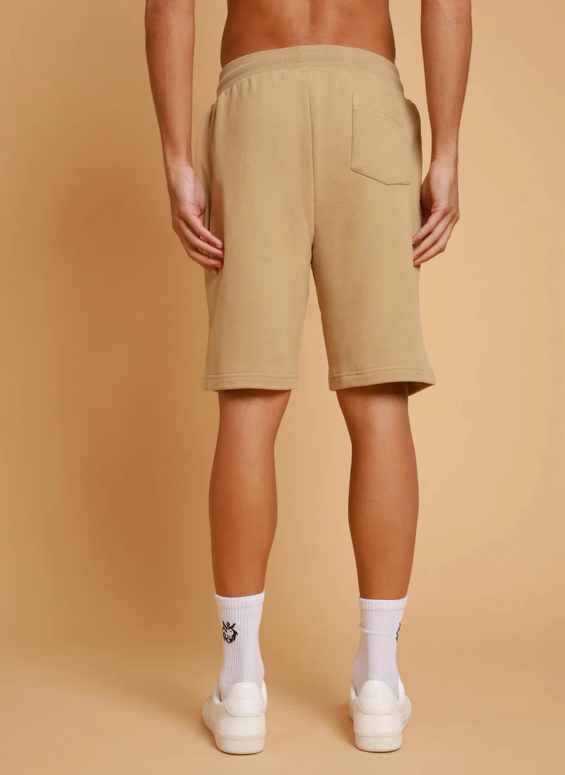 Esso5  Zigzag Logo Shorts for Men | Best Price UAE