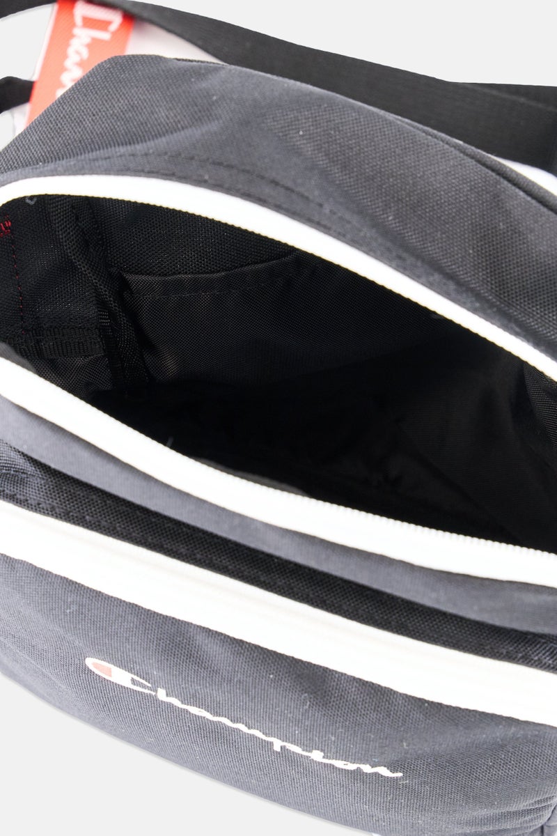 Champion Men Embroidered Logo Cross Body Bag, Black - Image 4