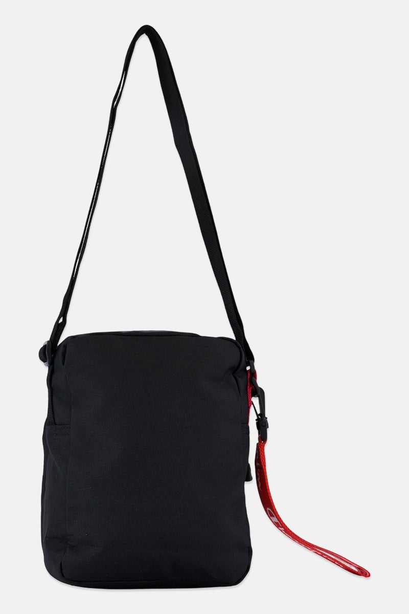 Champion Men Embroidered Logo Cross Body Bag, Black - Image 3