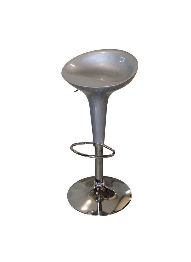 JILPHAR FURNITURE Adjustable Bar Stool Silver  - Image 1