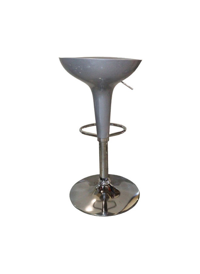 JILPHAR FURNITURE Adjustable Bar Stool Silver  - Image 3