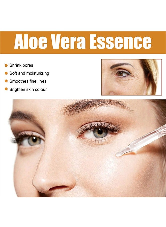 iBealee Vitamin C 30% Anti Aging Serum, Retinol and Hyaluronic Acid Serum for Brightening Firming and Hydrating Get Rid of Acne Marks Shrink Essence Fine Facial Lines Fade Brighten Pores Retinol Serum 20ml - Image 2