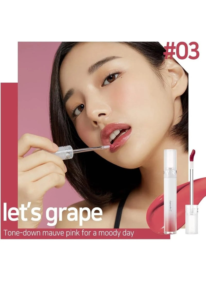 Peach C Korean River Glow Lip Tint in Let's Grape 03 - Image 2