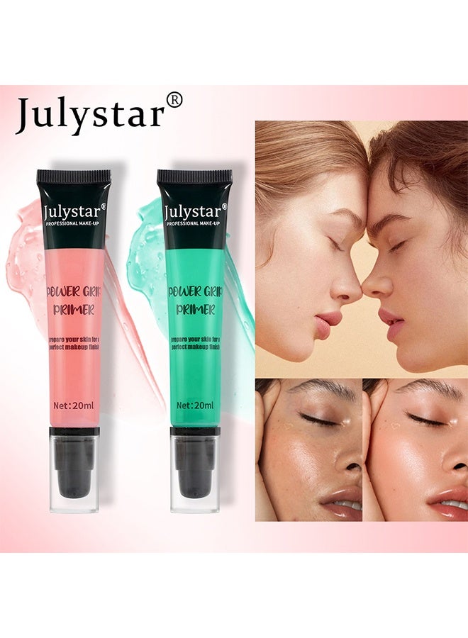 Julystar Power Grip Primer Gel Face Primer Makeup Pore Based Gripping Jelly Primer for Moisturizing and Locking Foundation Long Lasting Perfect Makeup Base 20ml - Image 5