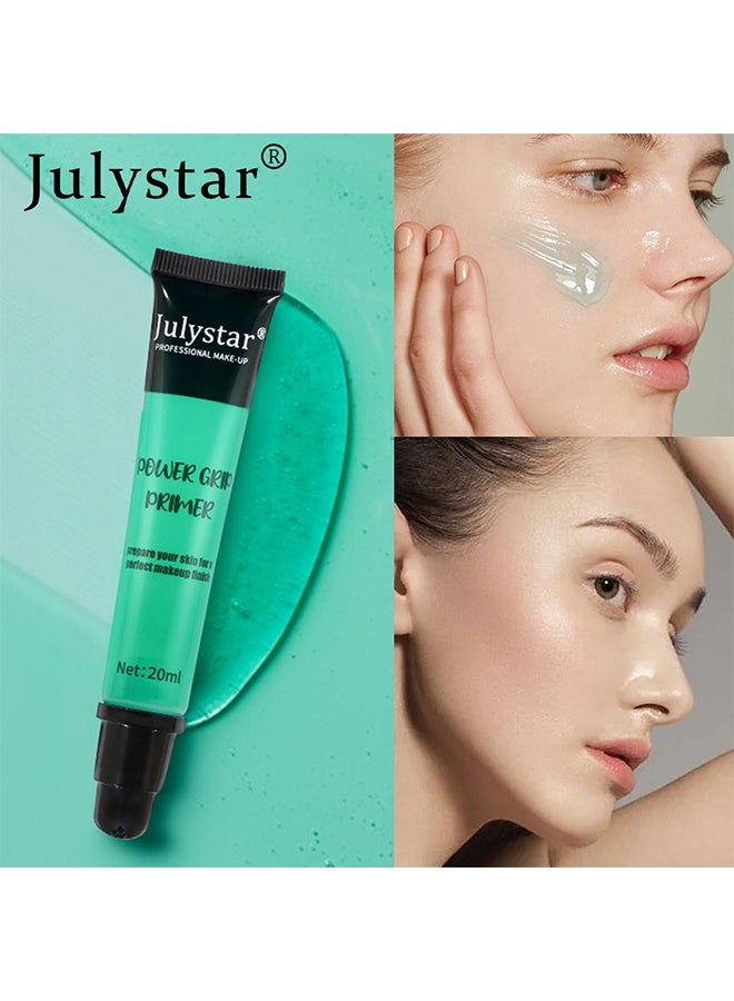 Julystar Power Grip Primer Gel Face Primer Makeup Pore Based Gripping Jelly Primer for Moisturizing and Locking Foundation Long Lasting Perfect Makeup Base 20ml - Image 3