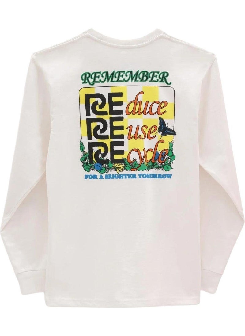 VANS - Eco Positivity Ls Cream T-Shirt - Image 1
