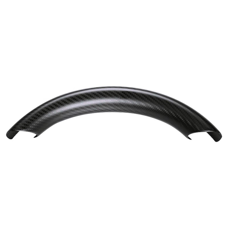 JSWAN Real Carbon Fiber Steering Wheel Cover for Tesla Model 3 2017 to 2023 Model Y 2020 to 2024 Steering Wheel Trim Cover Steering Wheel Wrap Protector Interior Accessories (Matte Black Upper Part) - Image 2