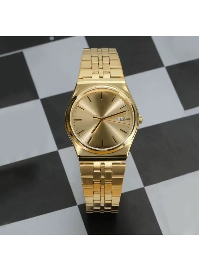 Stainless Steel Strap Men Quartz Movement Luxury Sport Business Style Clock Gift - Image 3