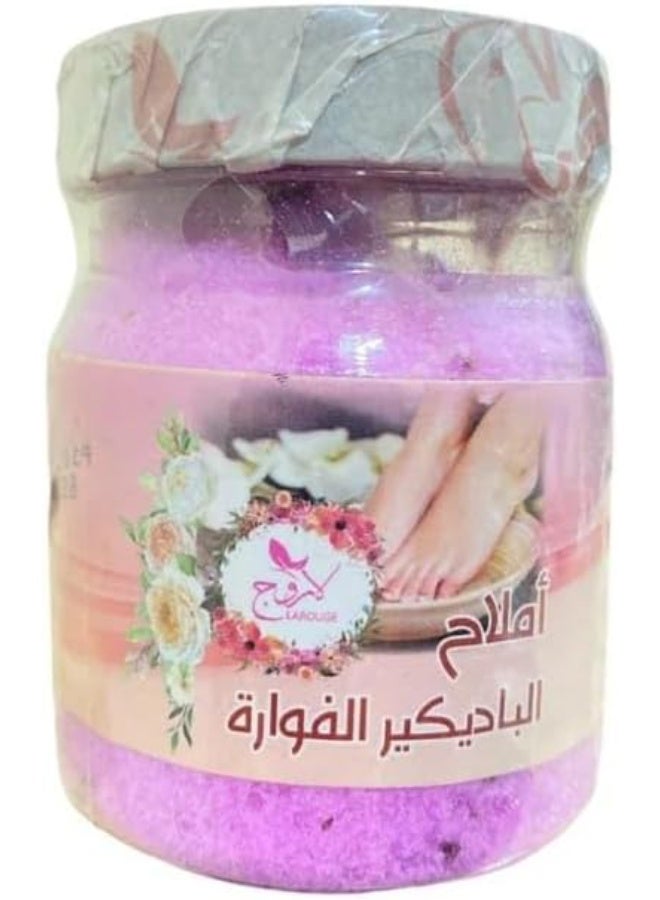 Larouge pedicure salts to remove dead skin and lighten the feet, multi-colored - Image 1