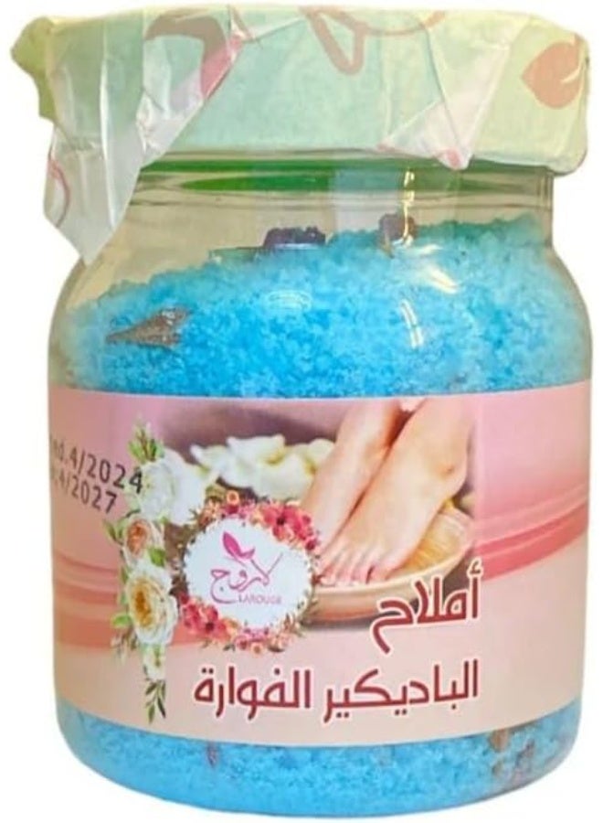 Larouge pedicure salts to remove dead skin and lighten the feet, multi-colored - Image 2