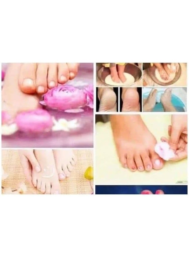 Larouge pedicure salts to remove dead skin and lighten the feet, multi-colored - Image 3