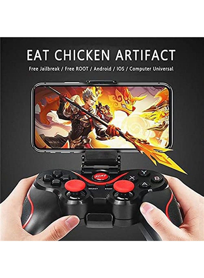 General Wireless Controller Support Android Phone Smart Box Smart TV & PC X3 Bluetooth Wireless Gamepad Controller Controller for Android Smartphone/iOS Device [Video Game]  - Image 5